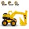 Funrise CAT® Tough Rigs Construction 15" Yellow Toy Excavator